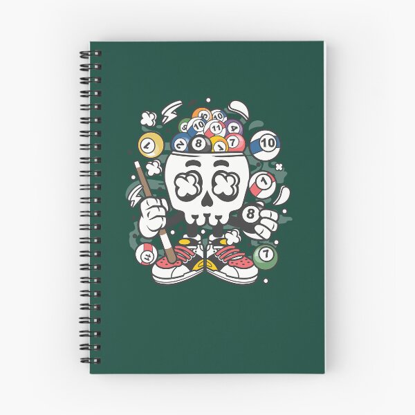 Item preview, Urban Billiards Pool Snooker Skull Head Sticker 482 designed and sold by IsaGalleryA.