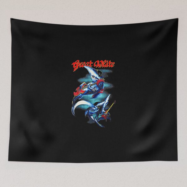 Item preview, Rock N Roll Sharks Heavy Metal Electric Guitar Art designed and sold by HermineSonntag.