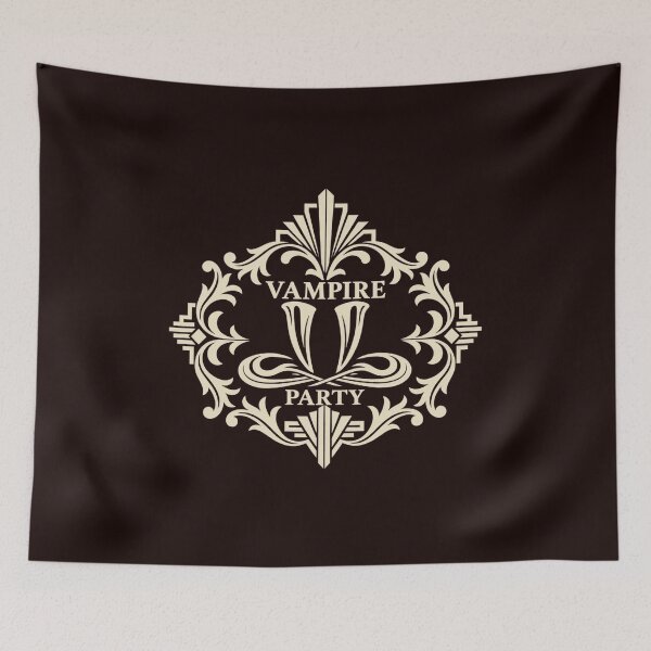 Item preview, Vampire Party Crest designed and sold by Kzacreative.