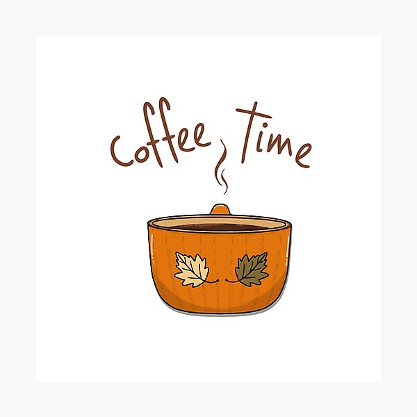 Item preview, It’s Coffee Time designed and sold by Hello-Cuties.