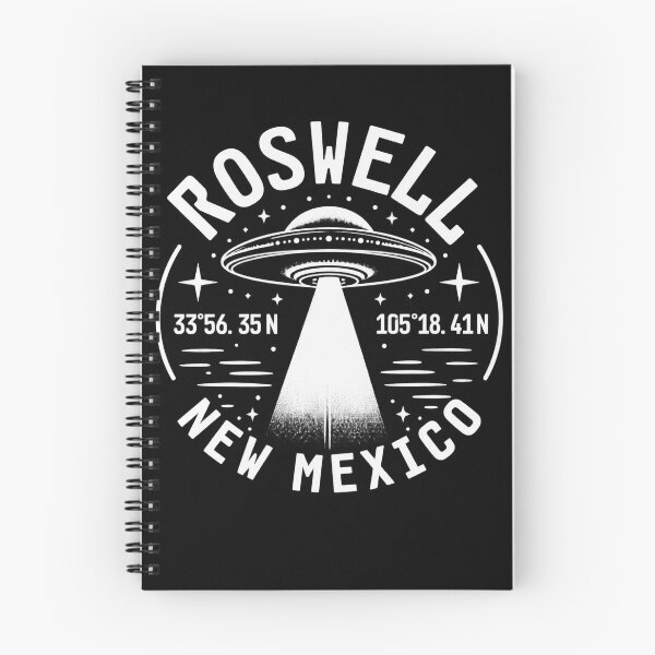 Item preview, Roswell New Mexico UFO Flying Saucer Art designed and sold by ElizBurkes.