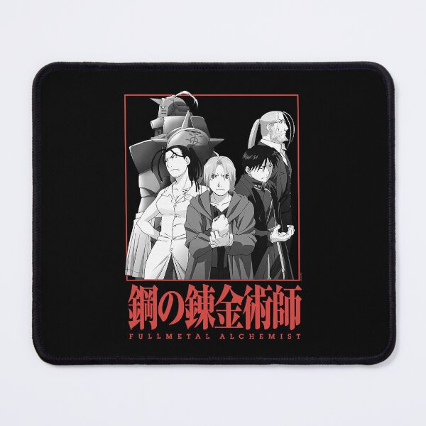Item preview, Fullmetal Alchemist Brotherhood Anime Group Pose Kanji designed and sold by thefirstbroo.