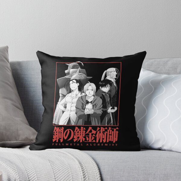 Item preview, Fullmetal Alchemist Brotherhood Anime Group Pose Kanji designed and sold by thefirstbroo.