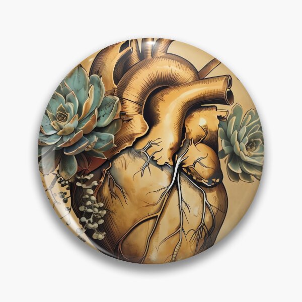 Item preview, Botanical Heart designed and sold by ONYX Pixee.
