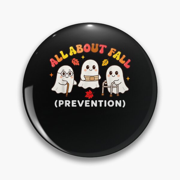 Item preview, All About Fall Prevention Ghost Fall Halloween Season designed and sold by SEINENGAPPI19.