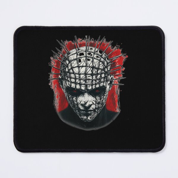Item preview, Gothic Grid Spikes Horror Demon Portrait designed and sold by HermineSonntag.