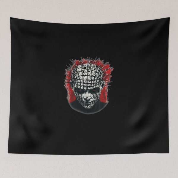 Item preview, Gothic Grid Spikes Horror Demon Portrait designed and sold by HermineSonntag.
