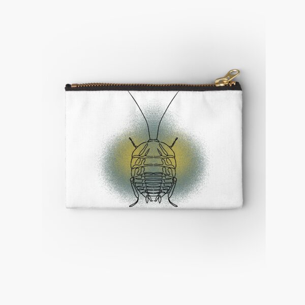 Item preview, Mardi Gras Cockroach Line-art (Grey, Green & Yellow) designed and sold by Burnt_Pikachu.