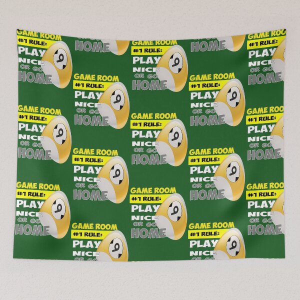 Item preview, Basic Nine Ball Pool Billiard Rules 368 designed and sold by IsaGalleryA.