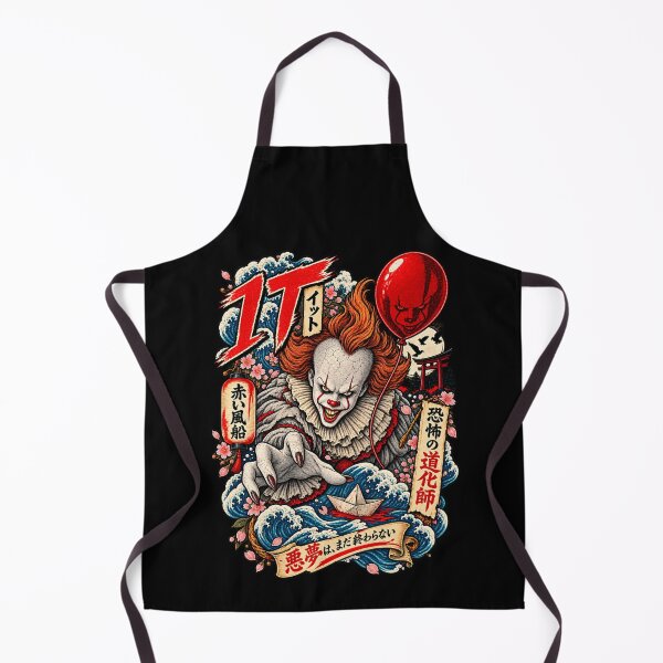 Item preview, Pennywise IT Japanese Ukiyo-e Horror Art designed and sold by ElizBurkes.