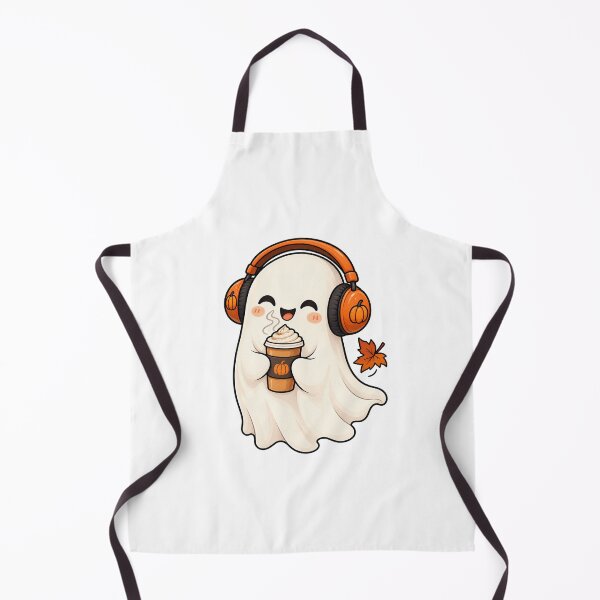 Item preview, Spooky Beats – Cozy Ghost Headphones designed and sold by SAS-Designer.