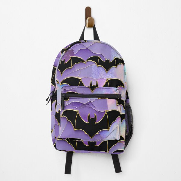Item preview, Stained Glass Purple Bat Pattern - Pastel Goth Spooky Halloween Design designed and sold by caseluv.