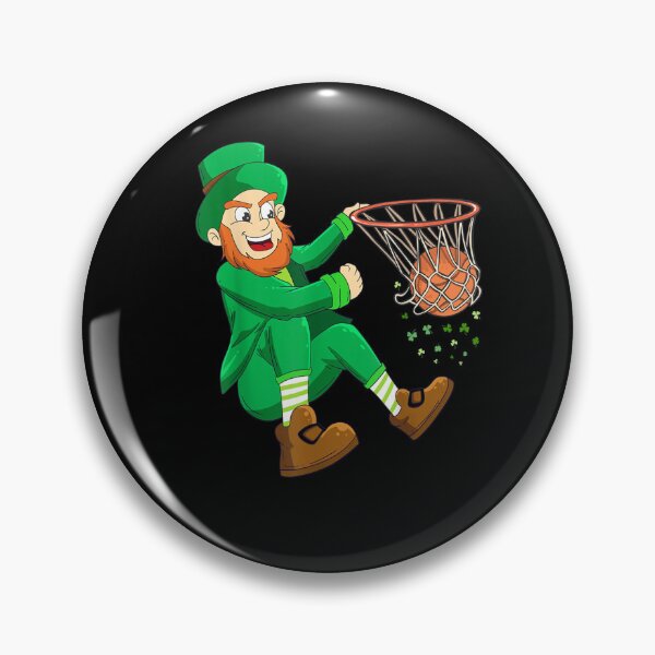 Item preview, St Patrick’s Day Leprechaun Basketball designed and sold by Beanimilki.