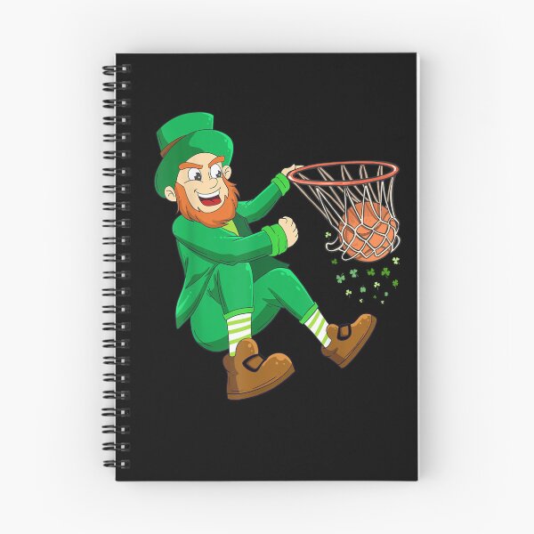 Item preview, St Patrick’s Day Leprechaun Basketball designed and sold by Beanimilki.