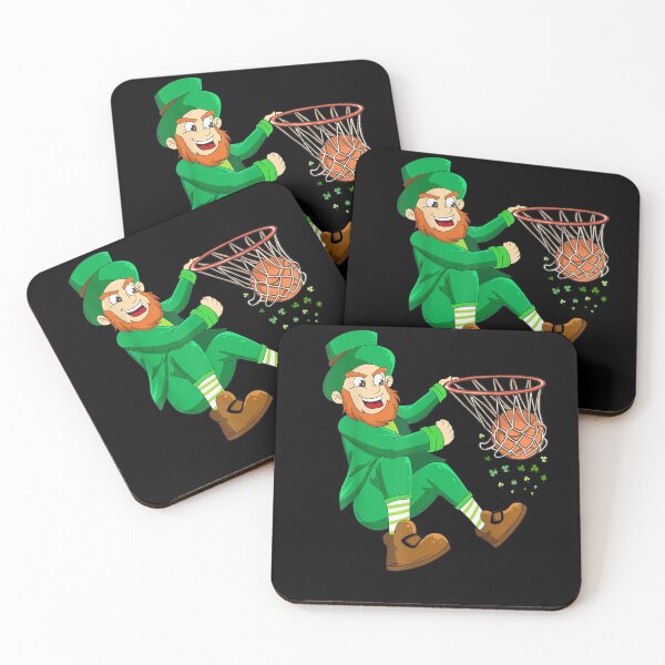 Item preview, St Patrick’s Day Leprechaun Basketball designed and sold by Beanimilki.