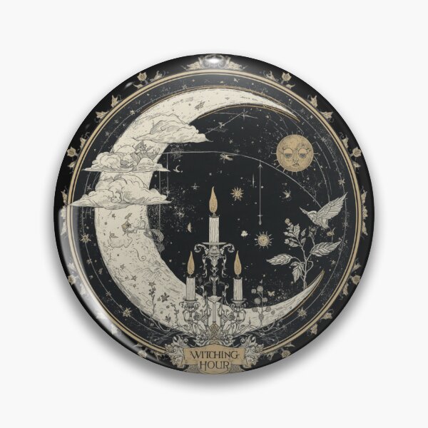 Item preview, Mystical Crescent Moon Gothic designed and sold by ChicTrendz.