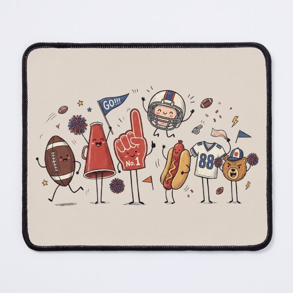 Item preview, American Football Game Day Squad designed and sold by dudelinart.