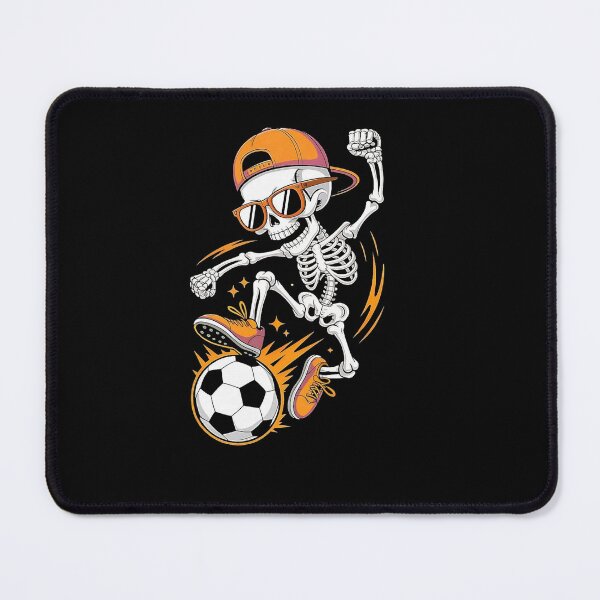 Item preview, Funny Soccer Skeleton Halloween Football Fan designed and sold by OddPopARt.