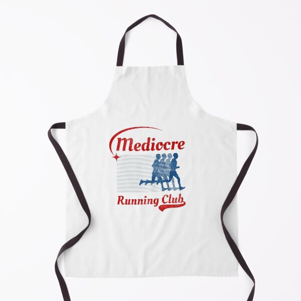 Item preview, Mediocre Running Club | Funny Vintage Red & Blue Slow Runner designed and sold by JB-designstudio.