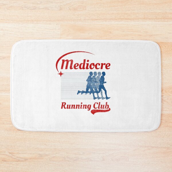 Item preview, Mediocre Running Club | Funny Vintage Red & Blue Slow Runner designed and sold by JB-designstudio.