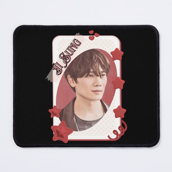 Item preview, Ji Sung Korean Actor Kdrama Card Red Aesthetic Collage Design designed and sold by efraim-majewsk.