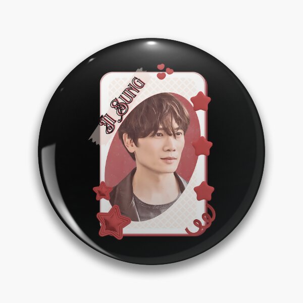 Item preview, Ji Sung Korean Actor Kdrama Card Red Aesthetic Collage Design designed and sold by efraim-majewsk.