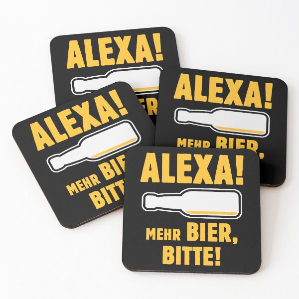 Item preview, Alexa! More beer, please! (Beer / Beer drinker / NEG 3C) designed and sold by Roderix.