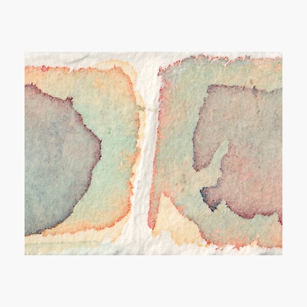 abstract watercolor Photographic Print