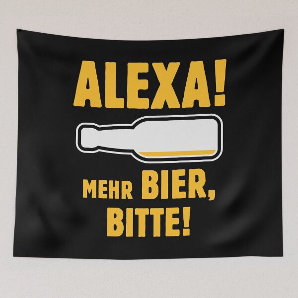 Item preview, Alexa! More beer, please! (Beer / Beer drinker / NEG 3C) designed and sold by Roderix.