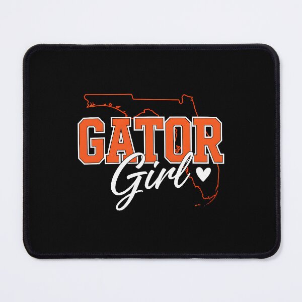 Item preview, Gator Girl Florida Pride Map Heart College Spirit designed and sold by OddPopARt.