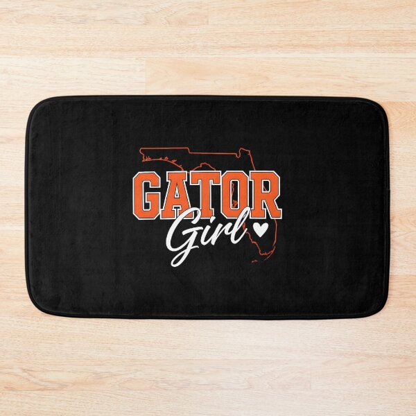 Item preview, Gator Girl Florida Pride Map Heart College Spirit designed and sold by OddPopARt.