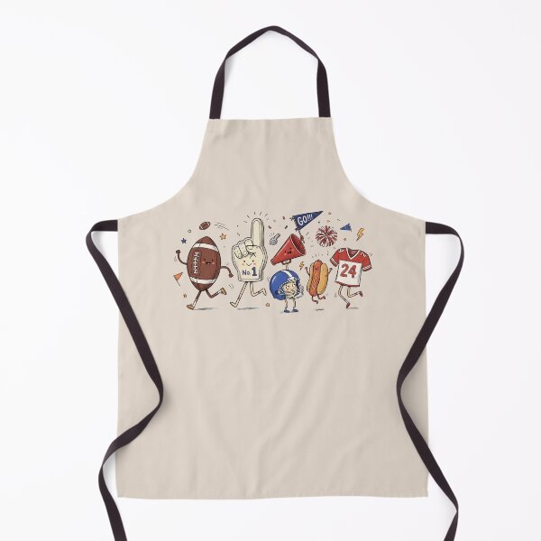 Item preview, Cute American Football Game Day Sports Fan designed and sold by dudelinart.
