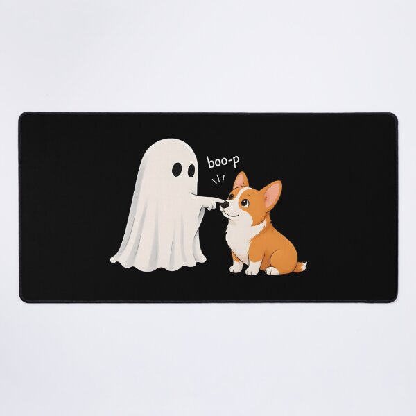 Item preview, Cute Ghost Booping Corgi Dog Funny Boo-p Design designed and sold by SoyLamderma.
