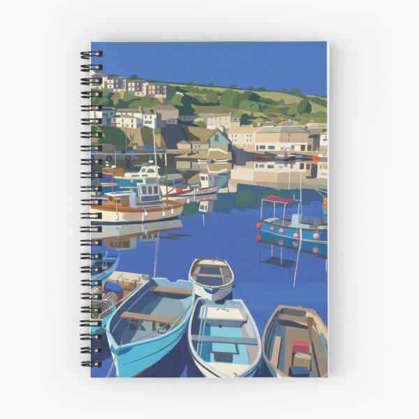 Item preview, Mevagissey Cornwall Fishing Harbour Dreamy Coastal Landscape designed and sold by S-and-W-4ever.