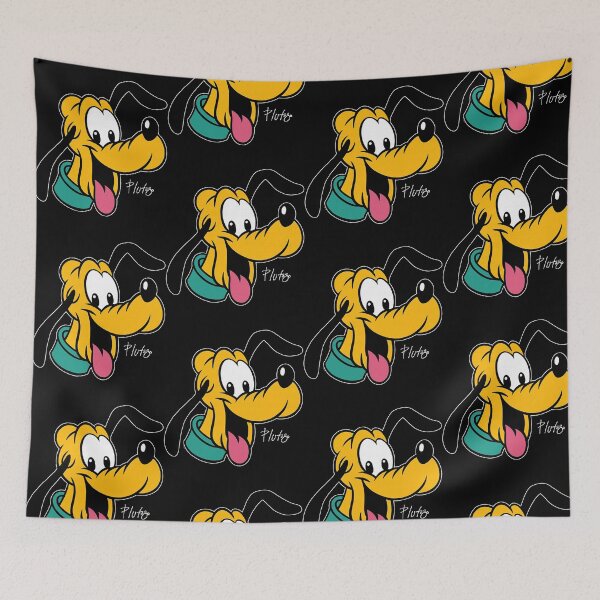 Item preview, Pluto Big Face Retro Cartoon Character Adventure designed and sold by thefirstbroo.