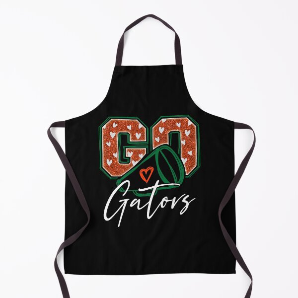 Item preview, Go Gators Orange Green Hearts Cheer Fan Spirit designed and sold by OddPopARt.