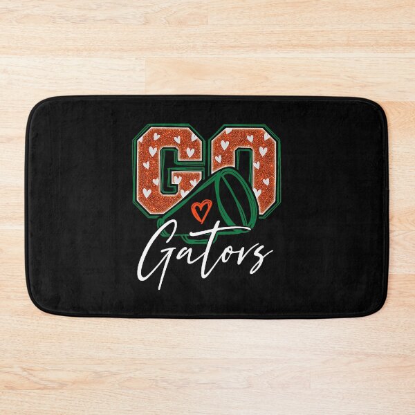Item preview, Go Gators Orange Green Hearts Cheer Fan Spirit designed and sold by OddPopARt.