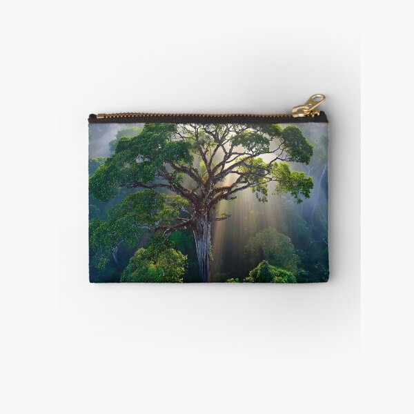 Item preview, Majestic Tree in Enchanted Misty Forest Landscape designed and sold by Artessie.
