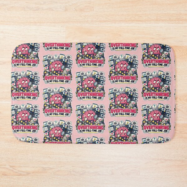 Item preview, Overthinking Is My Full-Time Job Meme designed and sold by DOCHEC.