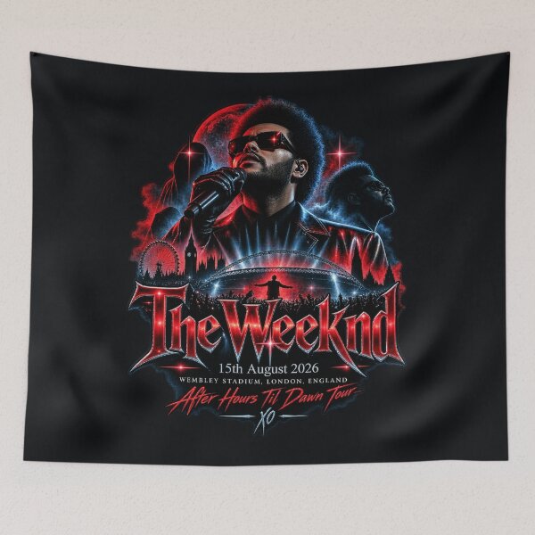 Item preview, The Weeknd Wembley Stadium, London, England August 15 2026 designed and sold by AndyGordon125.