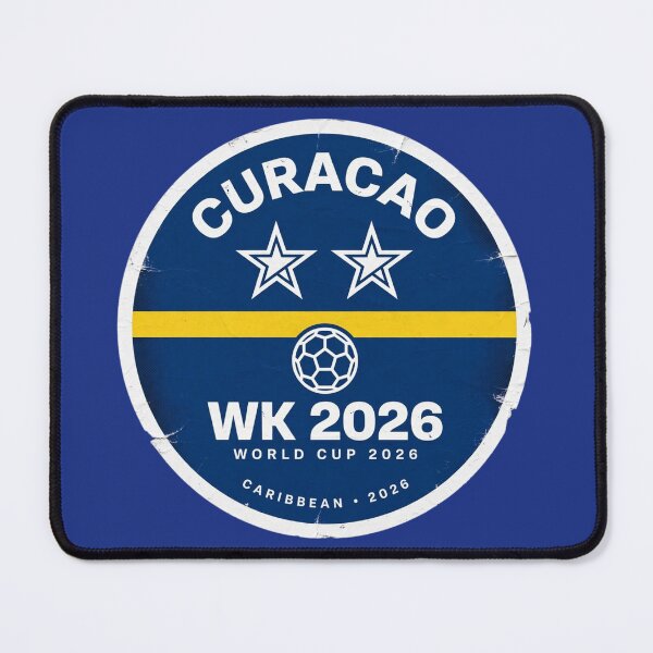 Item preview, Curacao National Team World Cup 2026 Vintage Badge designed and sold by Xeneros.