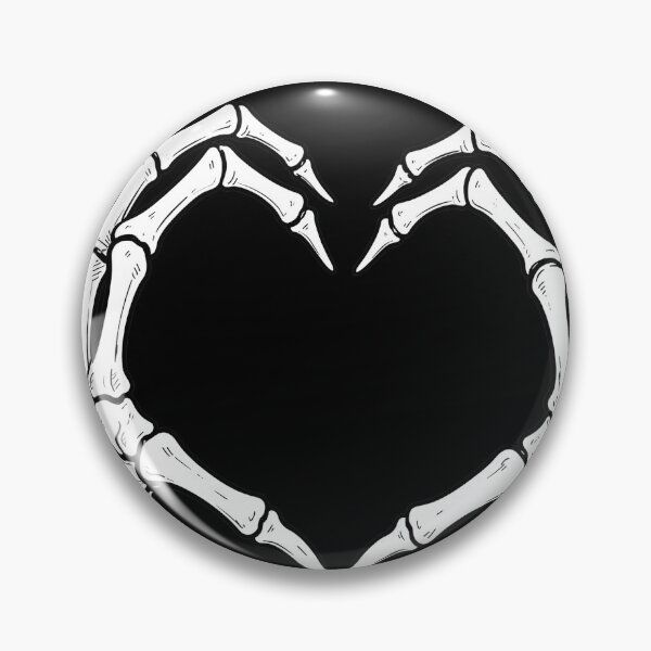 Item preview, Skeleton Hands Forming a Heart designed and sold by virelleelowen98.