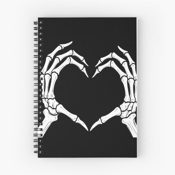 Item preview, Skeleton Hands Forming a Heart designed and sold by virelleelowen98.