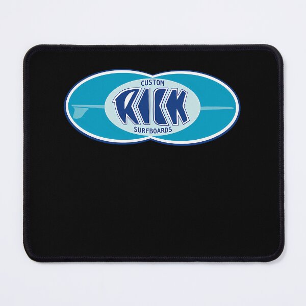 Item preview, Rick Surfboards - Sixties Surfer Big Wave Rider Surfing Logo designed and sold by BarkerWilly.
