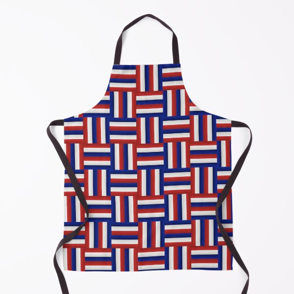 Item preview, Red White and Blue Patriotic Gradient Basketweave designed and sold by The Flying Bunny Studio.