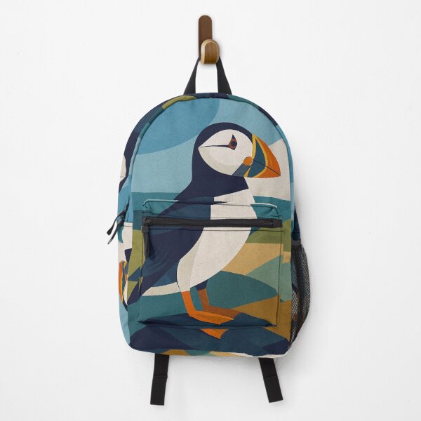 Item preview, of Puffin Illustration – Charming Seabird by the Ocean designed and sold by GalleryKauffeld.