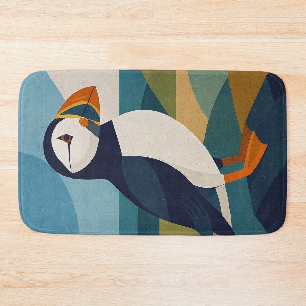 Item preview, of Puffin Illustration – Charming Seabird by the Ocean designed and sold by GalleryKauffeld.