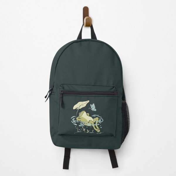 Item preview, Frog Relaxing in Water Lake Cottagecore Aesthetic designed and sold by LeshanArt.