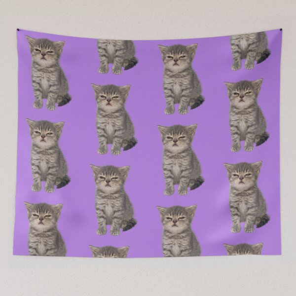 Item preview, Sleepy kitten designed and sold by Chonk Borris.