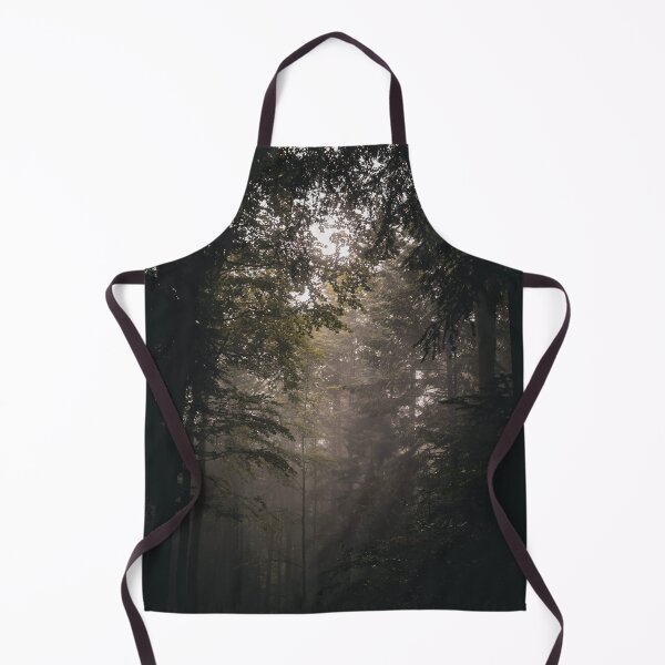 Item preview, Moody Foggy Forest Misty Woodland Trees Landscape Photography designed and sold by wildsilencee.